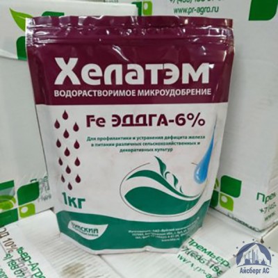 Удобрение ХЕЛАТЭМ Fe 6 Fe EDDHA (ЭДДГА) 6 % купить в Павлодаре