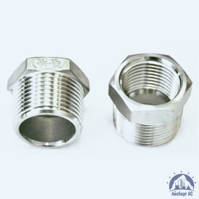 Футорка нержавеющая DN 65х50 2 1/2"-2" 76,1х60,3 мм AISI 304 НР-ВР купить в Павлодаре