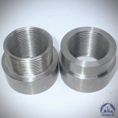 Муфта нержавеющая переходная DN 20х15 3/4"-1/2" 26,9х21,3 мм AISI 304 ВР-ВР купить в Павлодаре