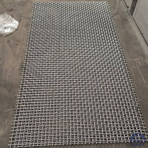 Сетка рифленая для грохота 20х20х5 мм ГОСТ 3306-88