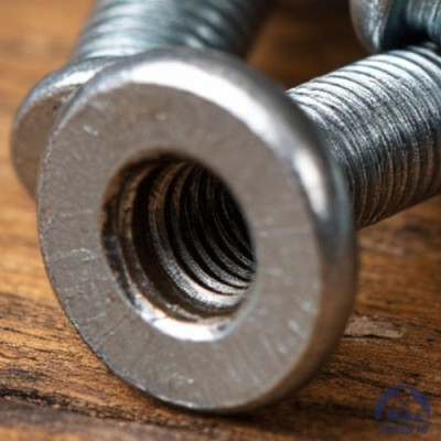 Заклёпка алюминиевая резьбовая М4х11 мм гайка с цилиндрическим фланцем, рифленая купить в Павлодаре