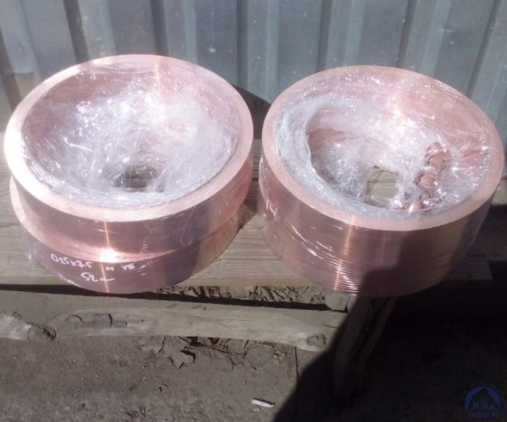 Лента медная 1.25х25 М1 ТУ 48-21-854-2011