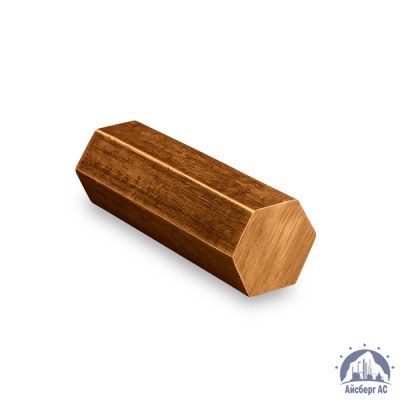 Шестигранник бронзовый 10 мм БрКМц3-1 ГОСТ 1628-78 купить в Павлодаре