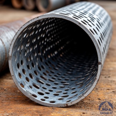 Труба перфорированная стальная купить в Павлодаре