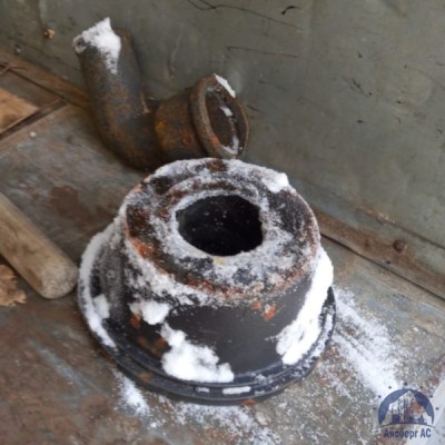 Трап чугунный Ду 100 вертикальный купить в Павлодаре