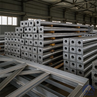 Опора освещения ОГК-10 (2) 4мм коническая граненая купить в Павлодаре