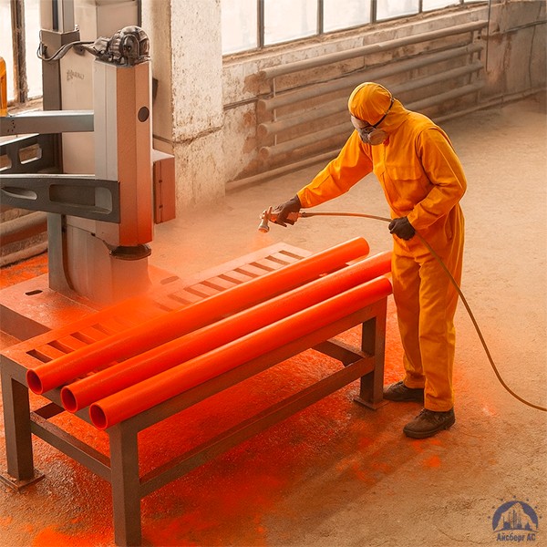 Покраска металлических труб