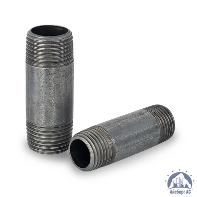 Бочонок стальной оцинкованный Ду 15 1/2'' L=55мм ГОСТ 3262-75 купить в Павлодаре