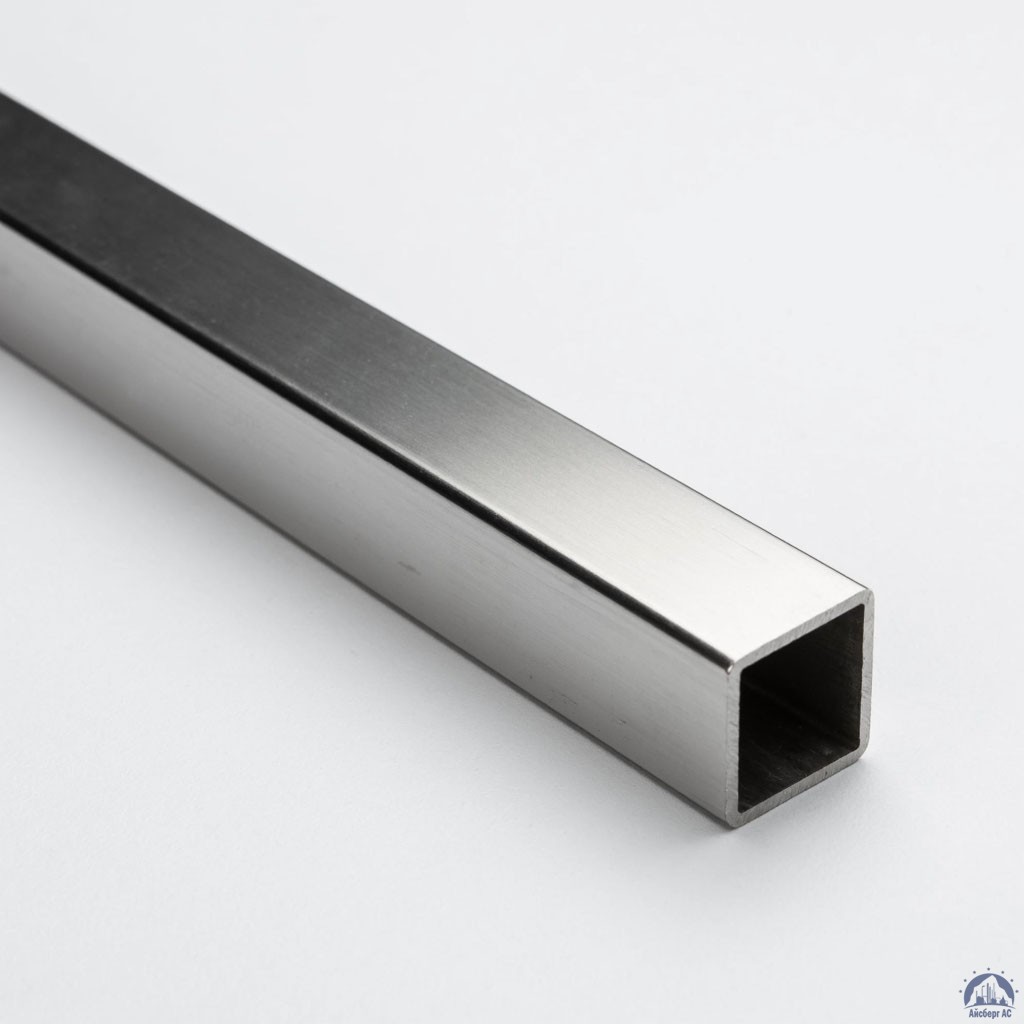 Труба нержавеющая квадратная 50х50х2 мм матовая AISI 304 DIN 2395
