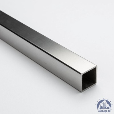 Труба нержавеющая квадратная 50х50х2 мм матовая AISI 304 DIN 2395 купить в Павлодаре