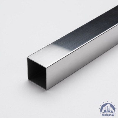 Труба нержавеющая квадратная 40х40х1,5 мм зеркальная AISI 304 DIN 2395 купить в Павлодаре