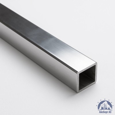 Труба нержавеющая квадратная 25х25х2 мм шлифованная AISI 304 DIN 2395 купить в Павлодаре