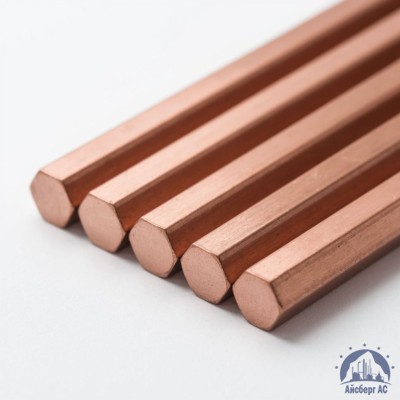 Шестигранник медный 10 мм М1 ГОСТ 1535-2016 купить в Павлодаре