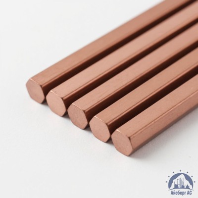 Шестигранник медный 10 мм М2 ГОСТ 1535-2016 купить в Павлодаре