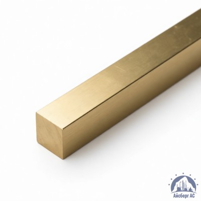 Квадрат латунный 50х50 мм Л63 купить в Павлодаре