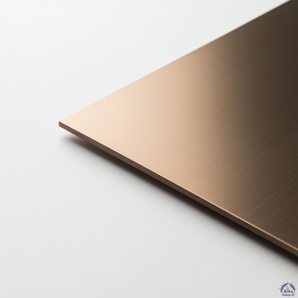 Плита бронзовая 14х600х1500 мм БрАЖ 9-4