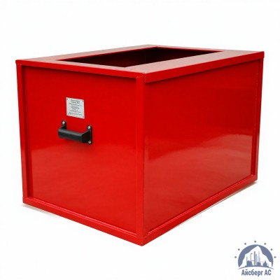 Ящик металлический пожарный объём 0,3 м³ купить в Павлодаре