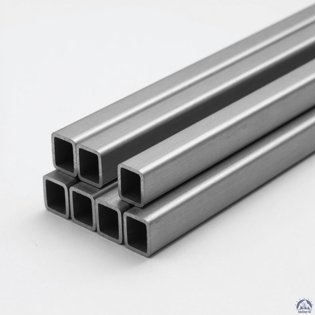 Труба профильная оцинкованная 80х80 мм 08Х18Н10 ГОСТ 8639-82