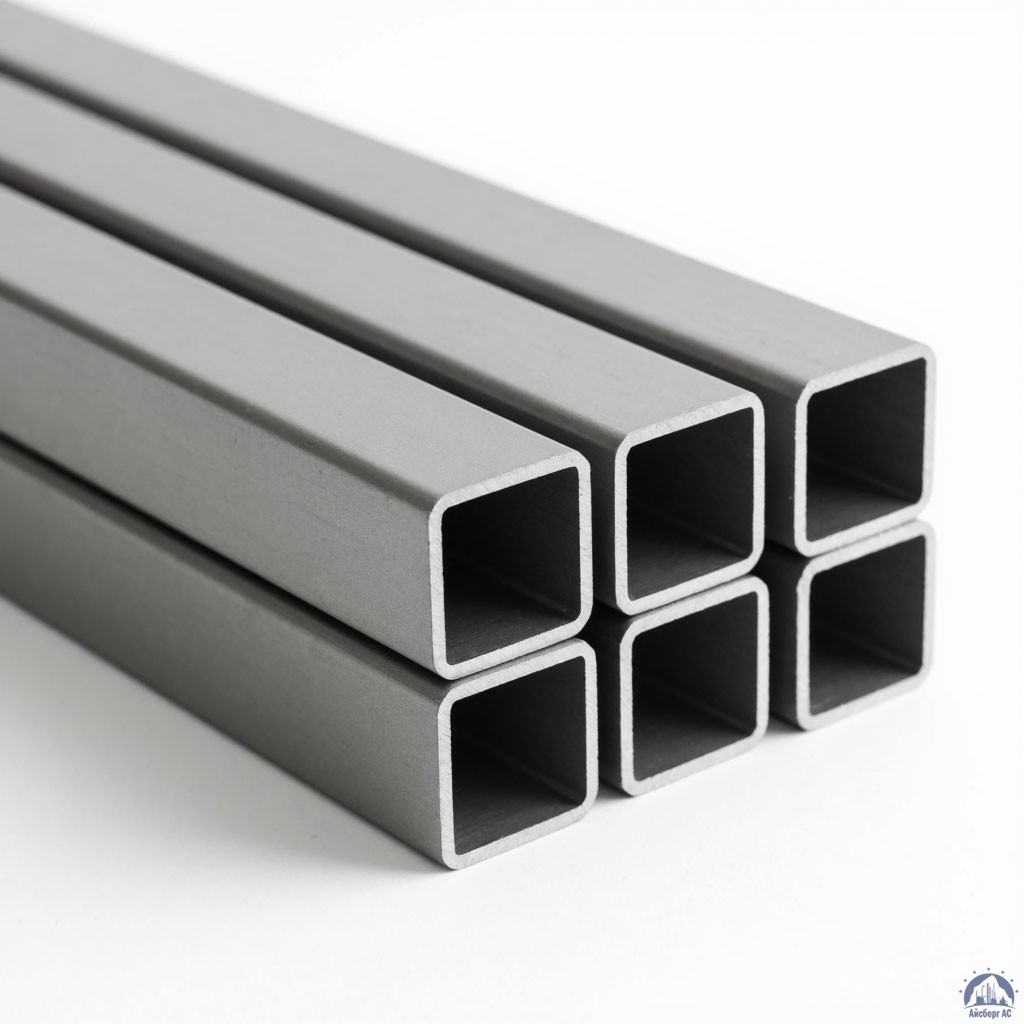 Труба профильная оцинкованная 80х80 мм 09Г2С ГОСТ 8639-82