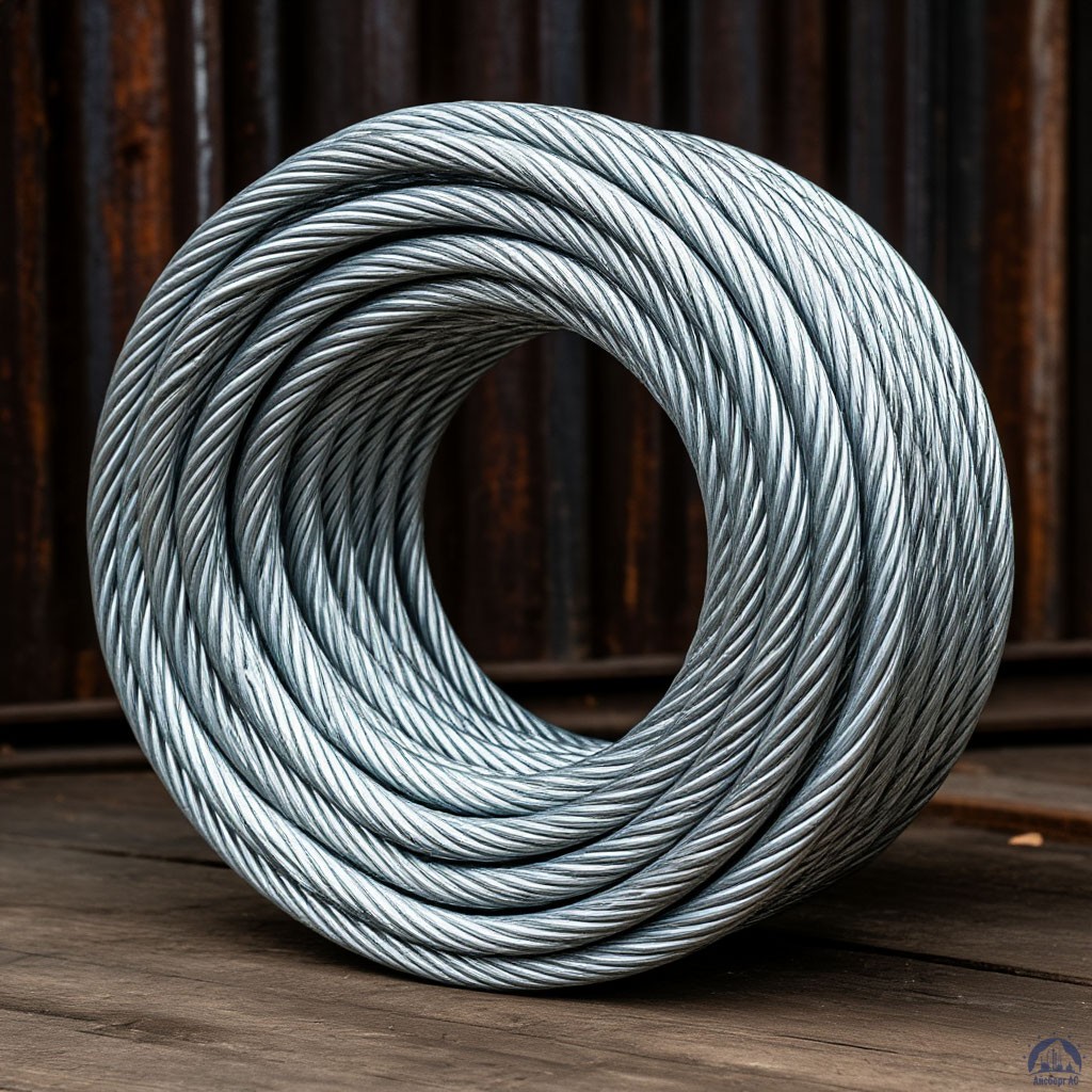 Канат оцинкованный 6,9 мм ГОСТ 2688-80