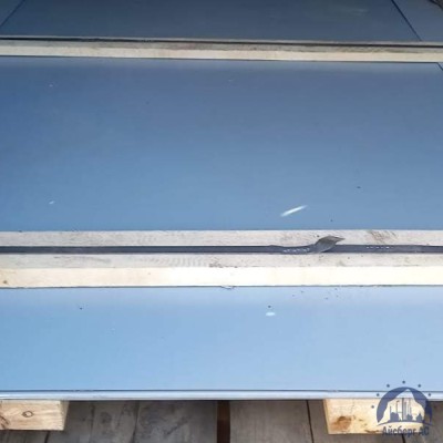 Лист с полимерным покрытием 0,55х1250х2500 мм RAL 9003 купить в Павлодаре