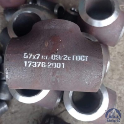 Тройник оцинкованный 57 мм ГОСТ 17376-2001 купить в Павлодаре