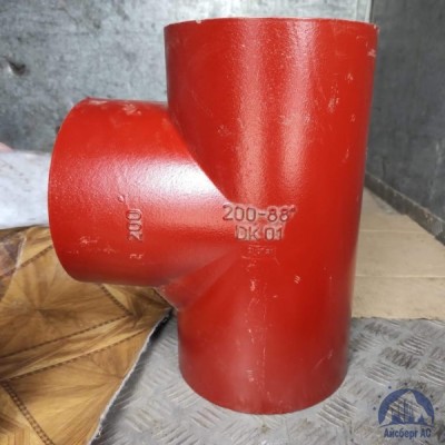 Тройник чугунный 200х150 мм купить в Павлодаре