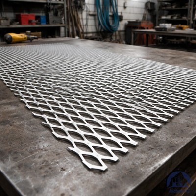 Алюминиевая декоративная просечно-вытяжная сетка 6х30х6,25 мм купить в Павлодаре